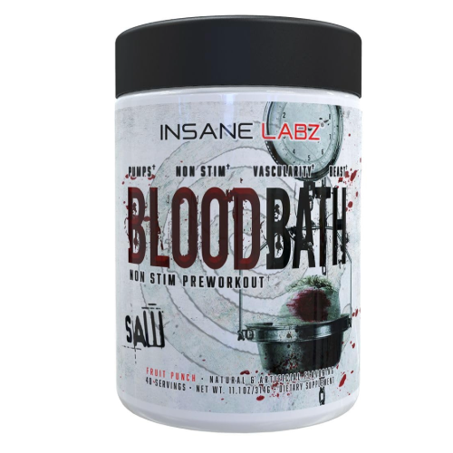 Saw BloodBath Pre‑Workout Insane Labz Fruit Punch