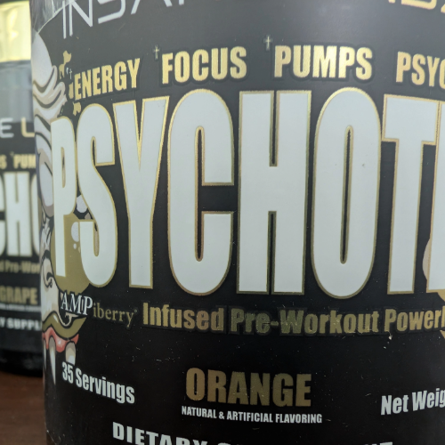 Psychotic Gold Pre Workout | Insane Labz High-Stim