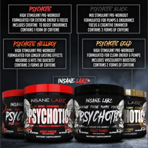 Insane Labz High-Stim Pre Workout Comparison