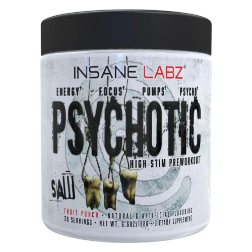 Psychotic Saw Pre Workout Fruit Punch
