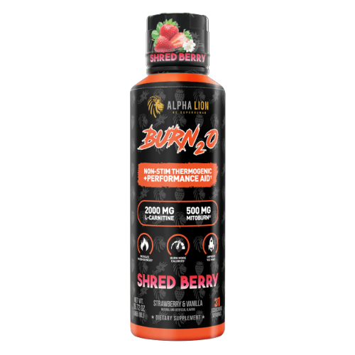 Alpha Lion SuperHuman Burn2O Liquid Fat Burner Shredberry