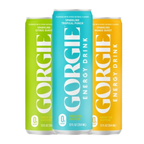 GORGIE Tropical Zero Sugar Energy Drink Variety Pack