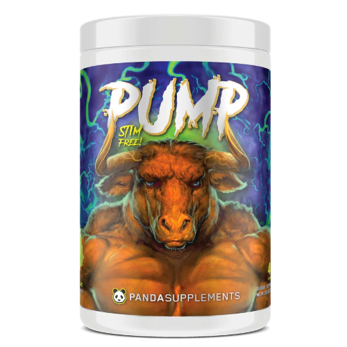 Panda Pump Stim Free Pre Workout Blackberry Lime