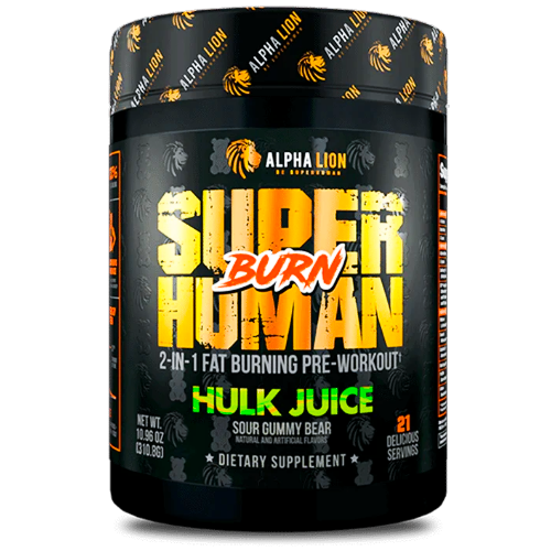 Superhuman Burn Hulk Juice Alpha Lion
