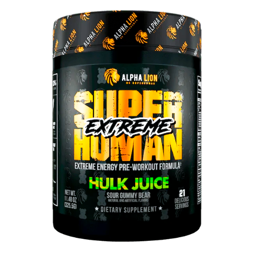 Superhuman Extreme Pre Workout Alpha Lion