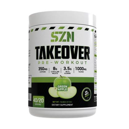 Green Apple Takeover High-Stim Pre-Workout Powder