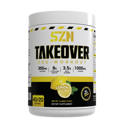 Lemon Takeover High-Stim Pre-Workout Powder