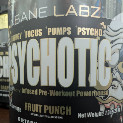 Psychotic Gold Pre Workout | Insane Labz High-Stim