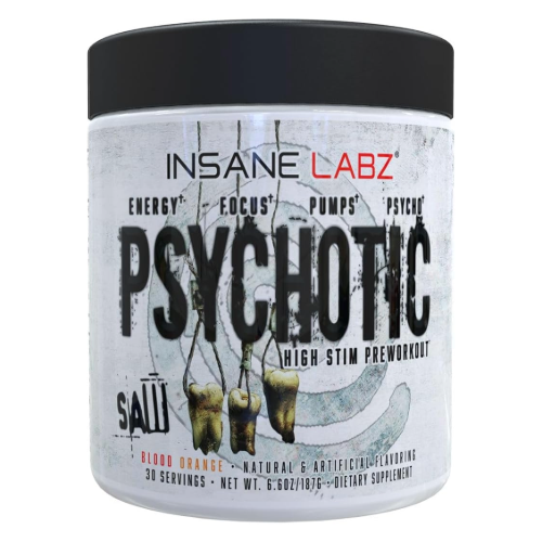 Psychotic Saw Pre Workout Blood Orange